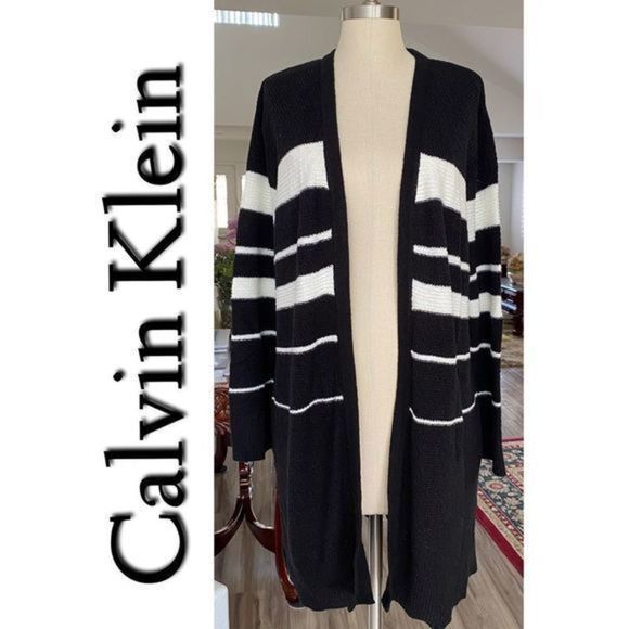 Calvin Klein Sweater cardigan NWT Large - Picture 1 of 7